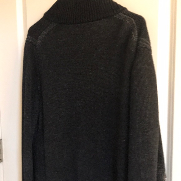 Men’s Guess Black Cardigan Sweater. M. - Picture 4 of 4